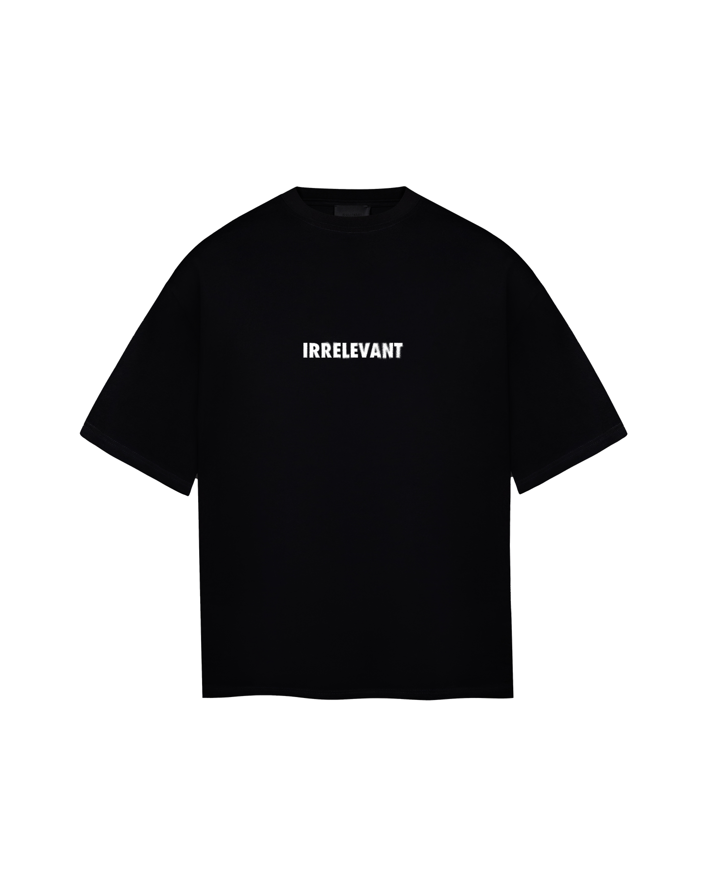 Sprayed irrelevant t-shirt