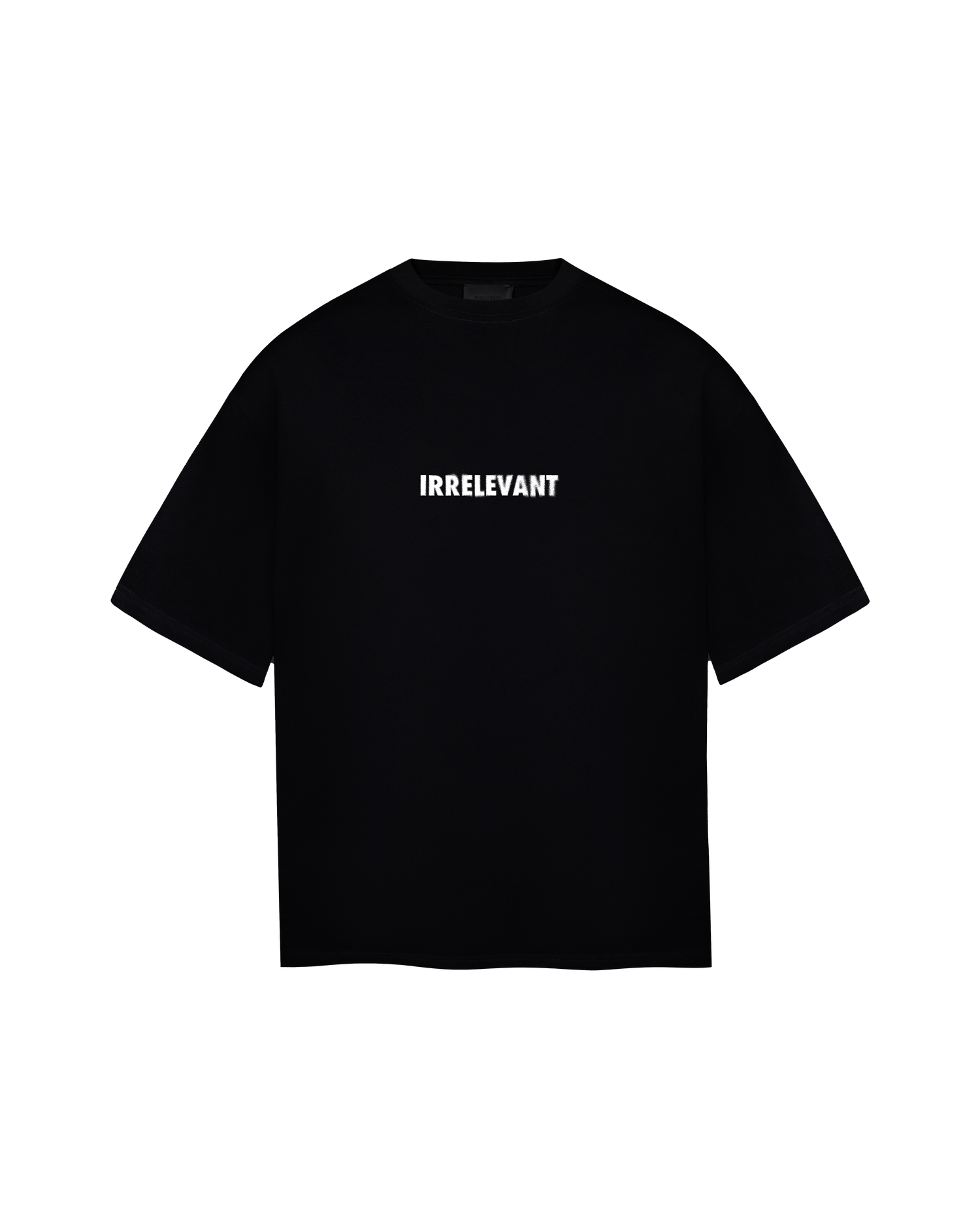 Sprayed irrelevant t-shirt