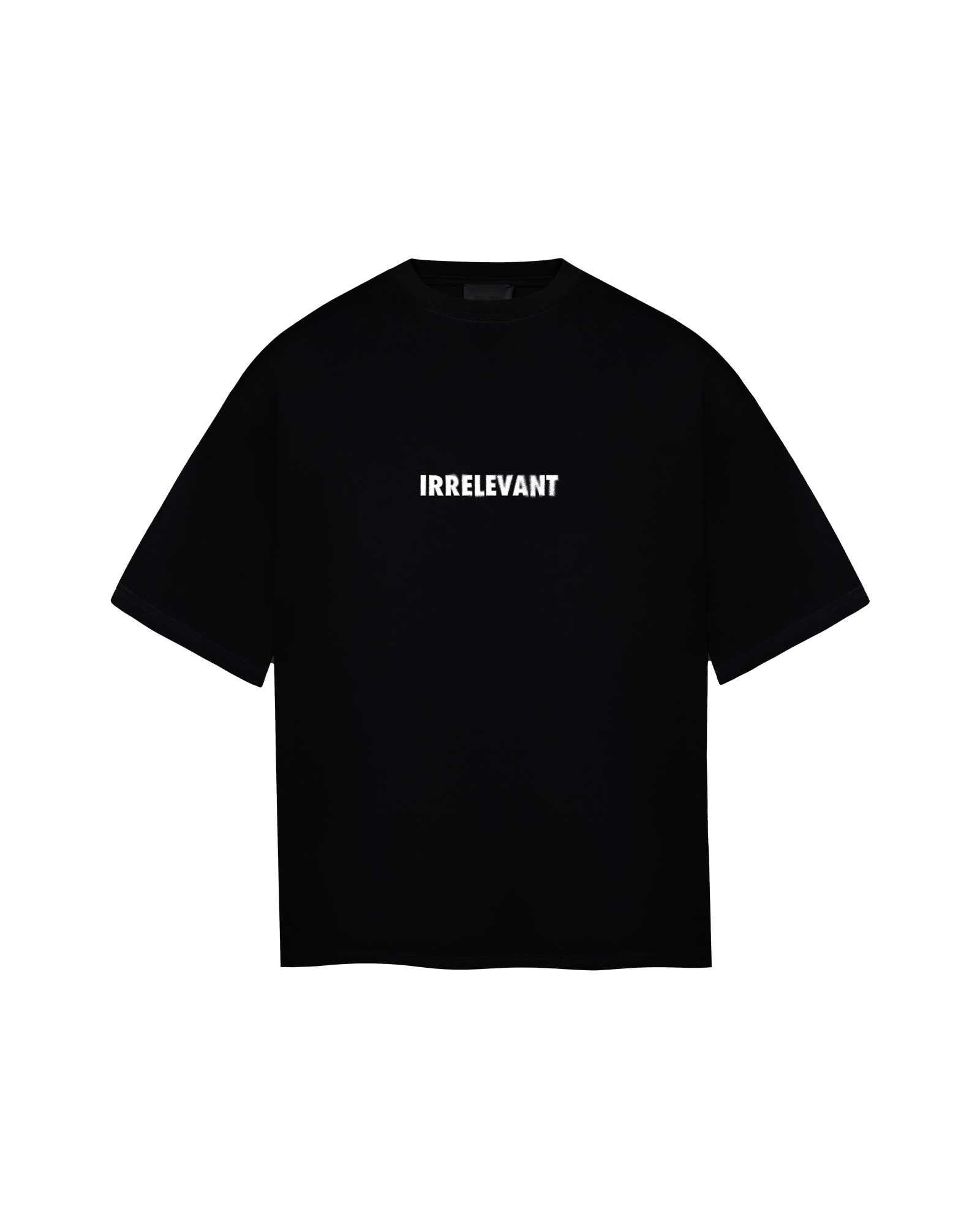 Sprayed irrelevant t-shirt