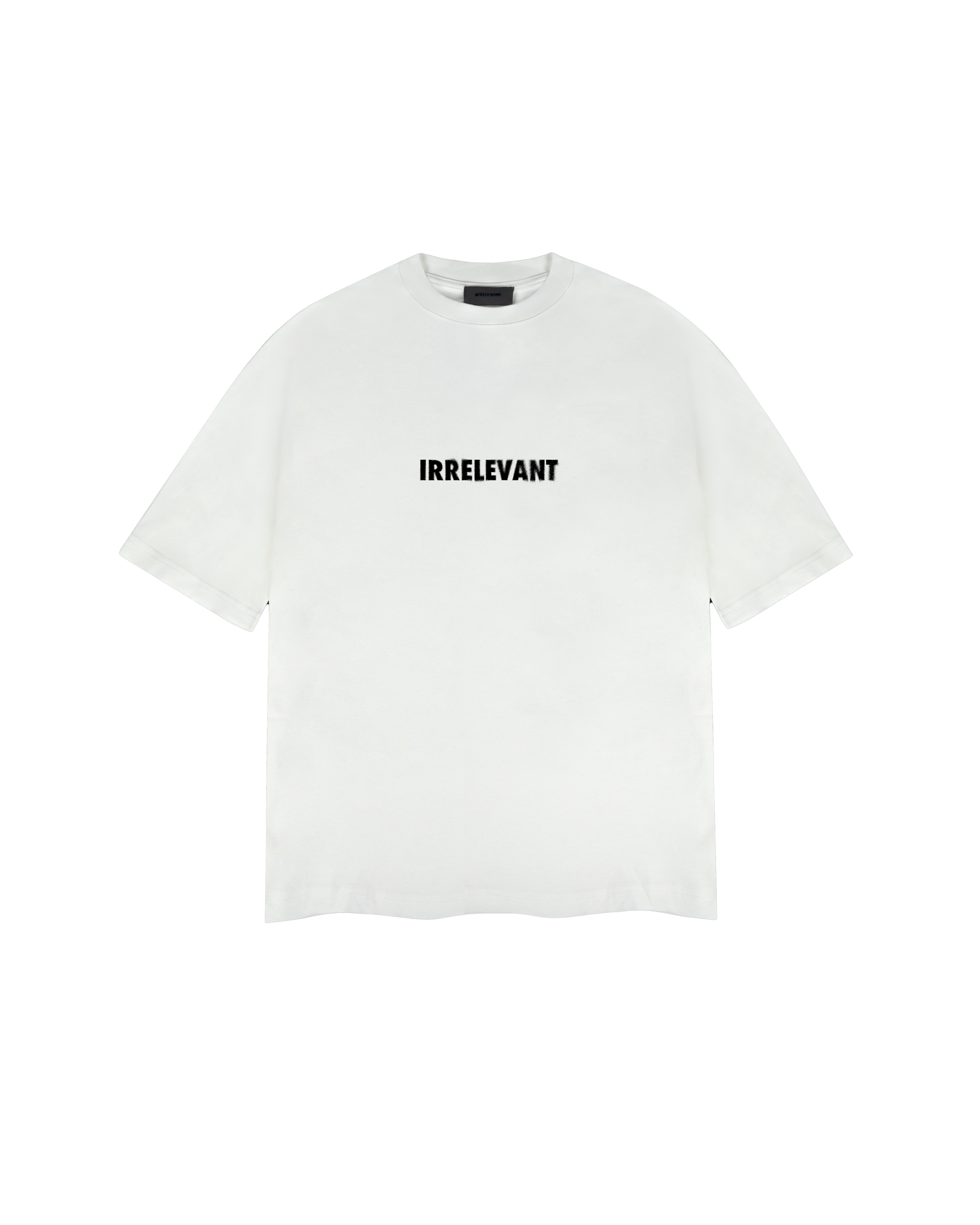 Sprayed irrelevant t-shirts