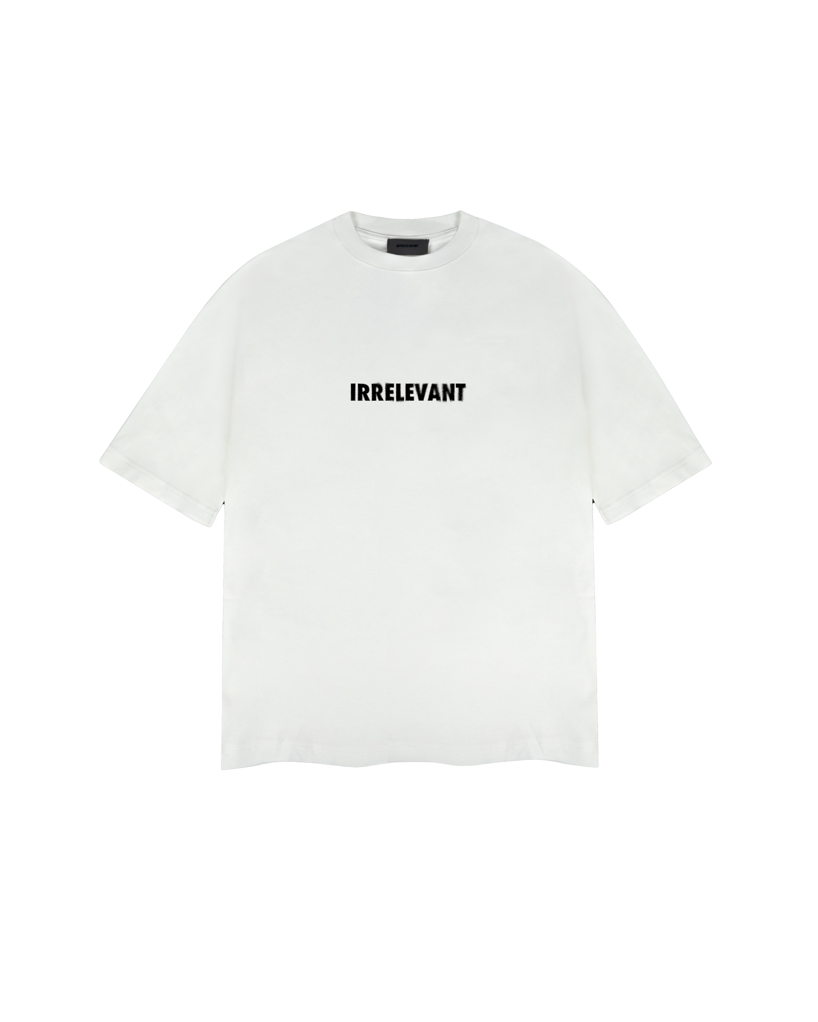 Sprayed irrelevant t-shirts