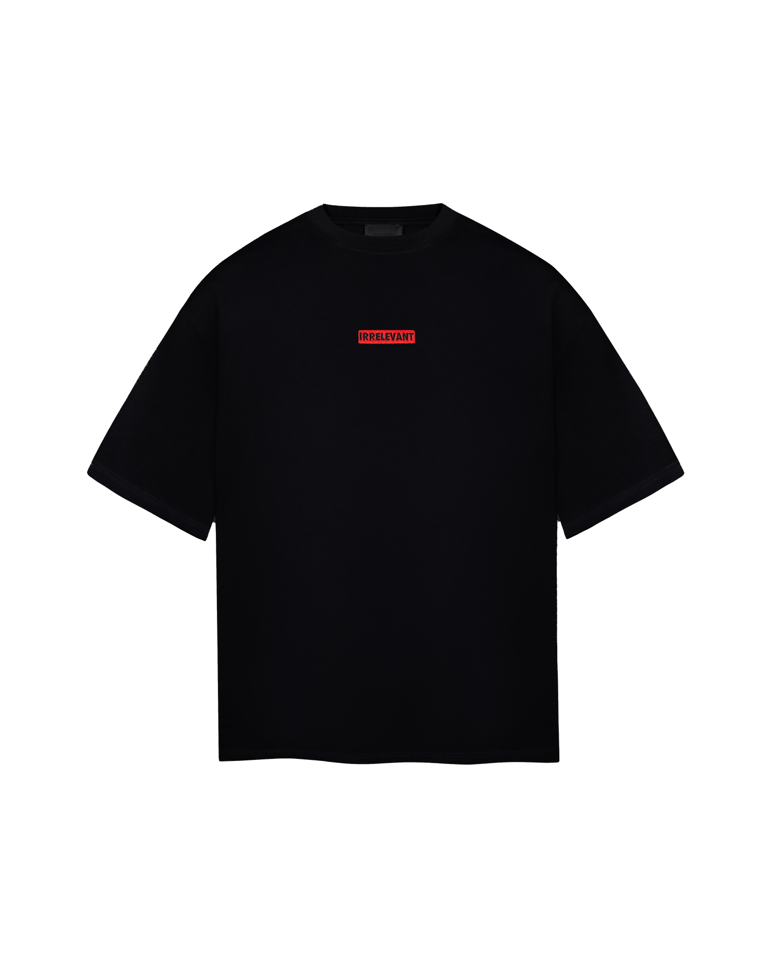 Basic irrelevant embroidery t-shirt