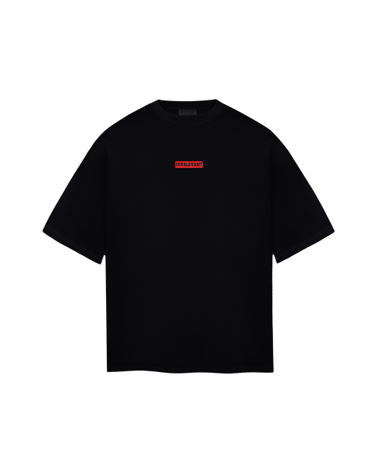 Basic irrelevant embroidery t-shirt