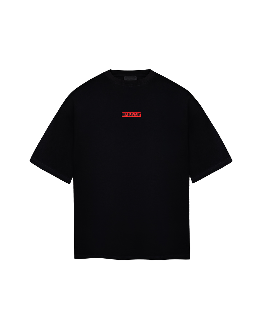 Basic irrelevant embroidery t-shirt