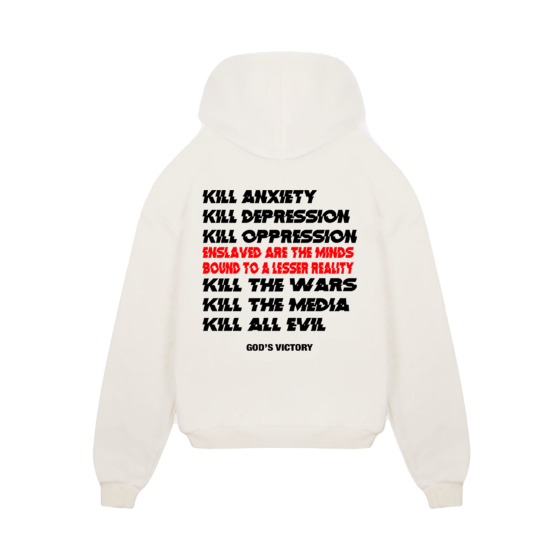 Kill anxiety  hoodie