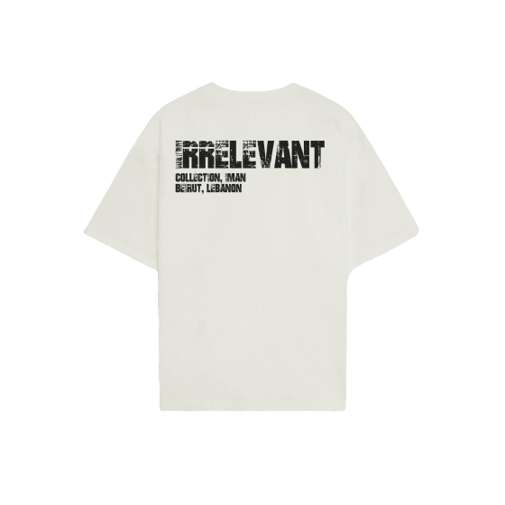 IRRELEVANT GRUNGE T-SHIRT